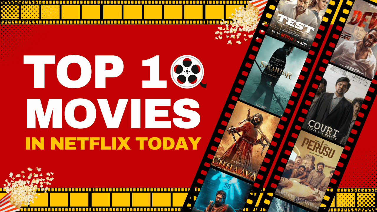 Top 10 Movies in Netflix Today